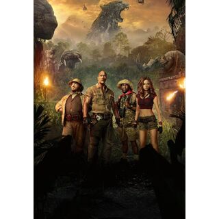 Jumanji Welcome to the Jungle Movie Poster