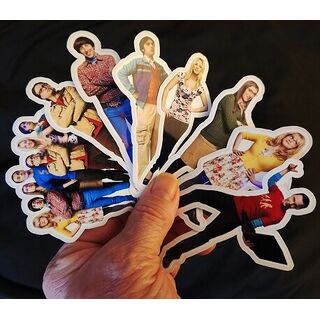 Big Bang Theory Cast Stickers