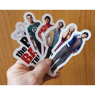 Big Bang Theory Large Stickers