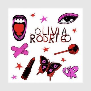 Olivia Rodrigo Guts Stickers